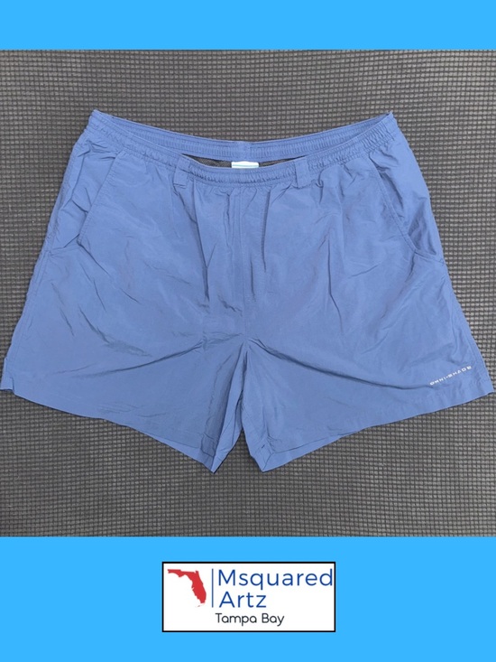 Columbia Other - Columbia PFG Omni Shade Blue Fishing Shorts Mens XL 6 Inch Inseam